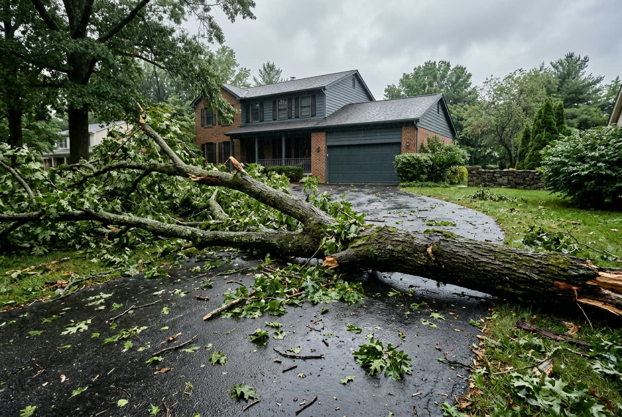 Storm Damage Cleanup & Emergency Clearings